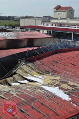 Brand Terrasan - Der Schaden