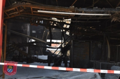 Brand Terrasan - Der Schaden