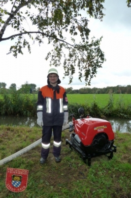 25. September 2010: Gefahrgutübung Fa. Dehner