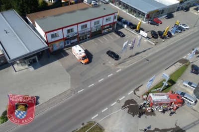 Übung 05. Juni 2011: Übung am Autohaus Neubauer