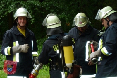 Übung 07. August 2011: Waldbrandübung