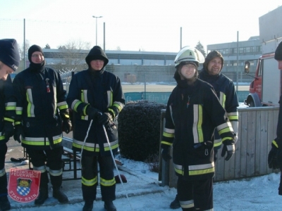 Übung Eisrettung