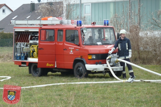 Übung 07. April 2013: Sonntagsübung bei Möbel Würmseher
