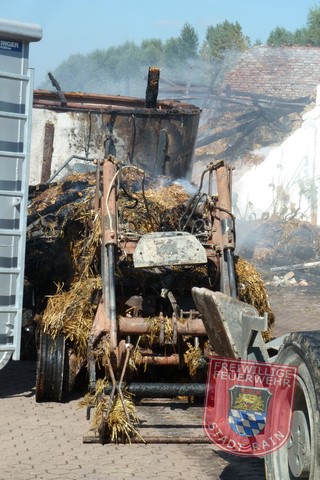 Einsatz Nr.66/2016: Großbrand zerstört Lagerhalle