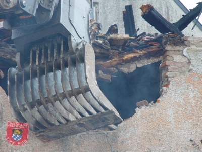 29. März 2007: Haus in Rainer Altstadt geht in Flammen auf