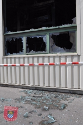 12. September 2010: Brand Terrasan - Der Schaden