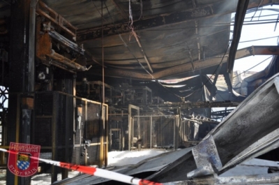 Brand Terrasan - Der Schaden